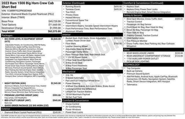 ram ram 1500 pickup 2023 1C6RRFFG2PN583468 image ram ram 1500 pickup 2023 1C6RRFFG2PN583468 image